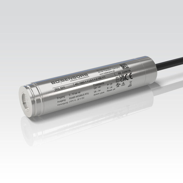 hydrostatische Füllstandssonde DCL 531i (Präzision)