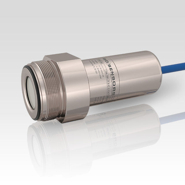 Tauchsonde LMK 458 mit Gewinde hydrostatische Füllstandssonde LMK 458 zur Erfassung von Füllständen in Service- und Produktlagertanks für Applikationen im Schiffbau und Offshorebereich