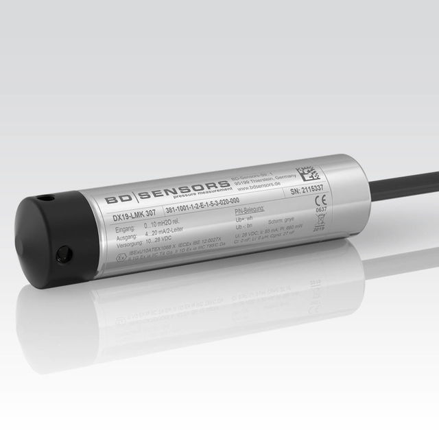 Edelstahl-Tauchsonde LMK 307 mit Schutzkappe Tauchsonde LMK307