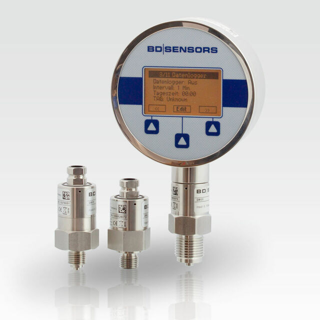 digital pressure gauge with data logger DM01 