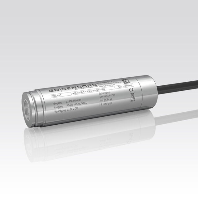 Tauchsonde DCL 531 | Modbus RTU Füllstandssonde CDL531