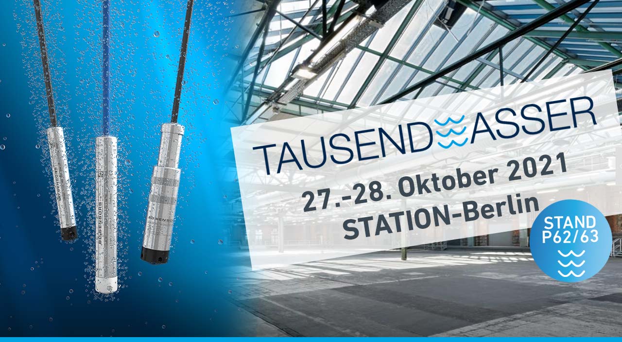 [Translate to englisch:] BD|SENSORS als Aussteller auf der Tausendwasser