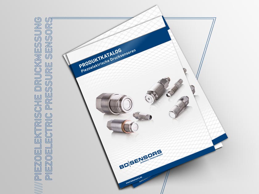 Product brochure 'piezoelectric pressure sensors'